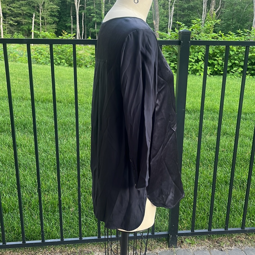 VINCE WOMAN SILK TOP - Picture 3 of 5